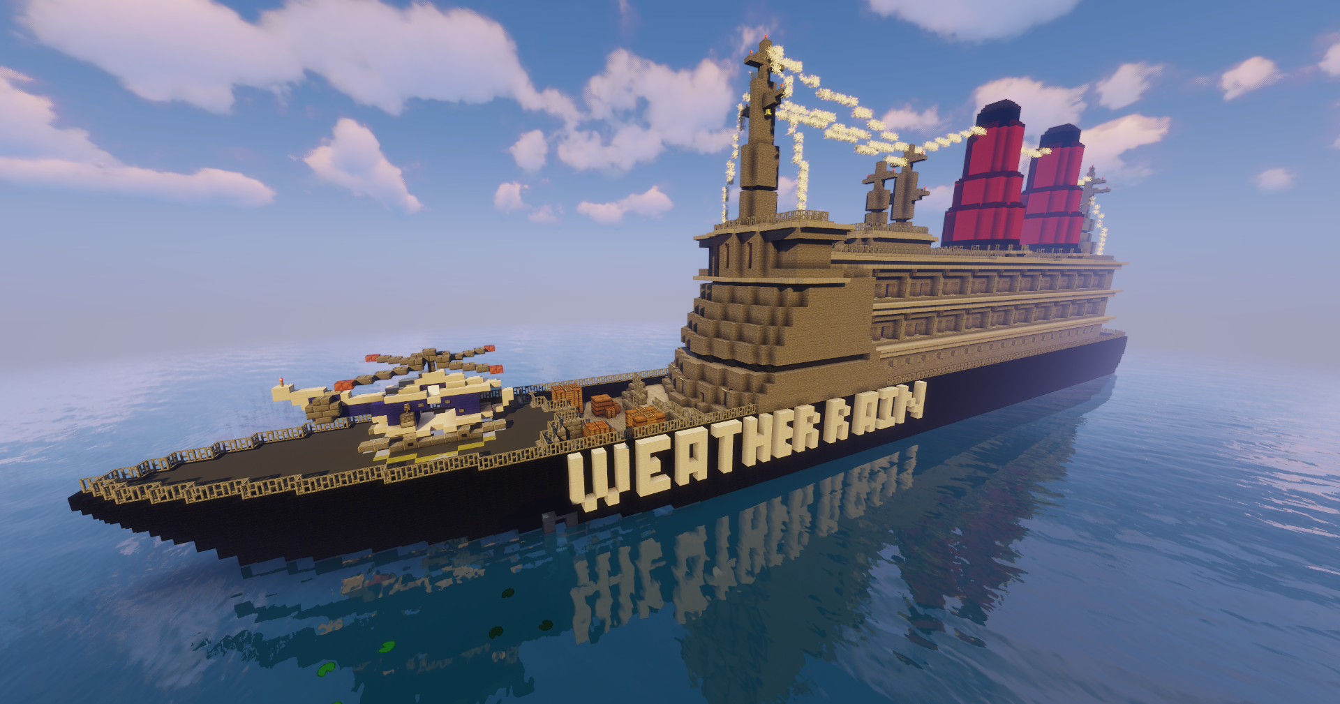 Navire Weatherrain (réalisé par Logostone_)