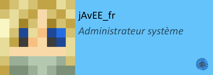 Javee, Administrateur système
