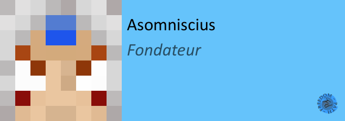 Asomniscius, Fondateur